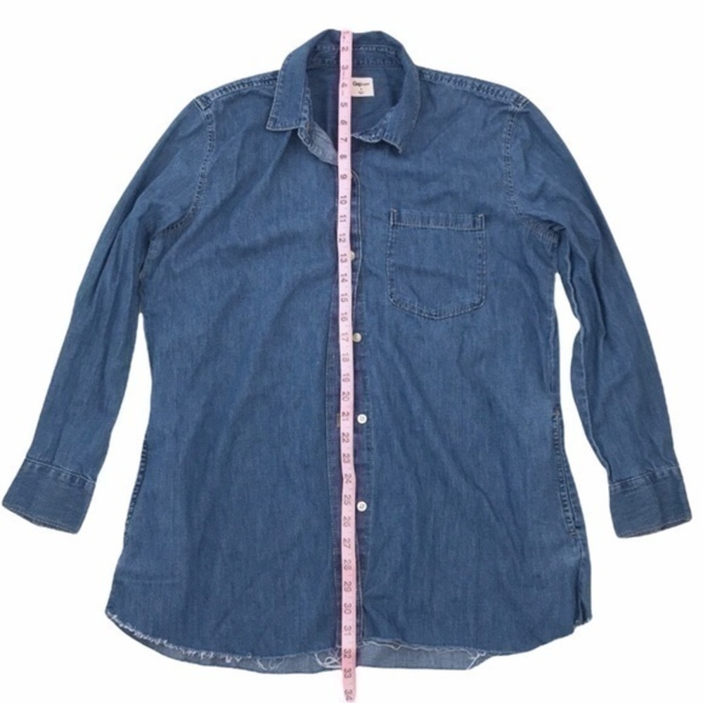 Gap Denim Long Sleeve Dress - Picture 5 of 8